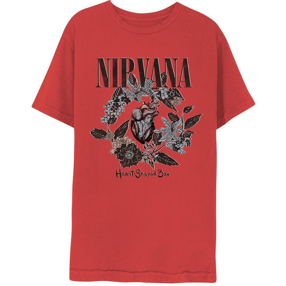 Nirvana Unisex T Shirt Heart Shaped Box